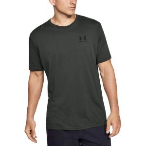 imageUnder Armour Mens Sportstyle Left Chest Short Sleeve TShirtBaroque Green