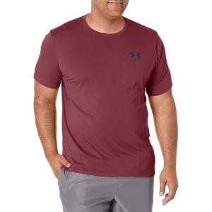 imageUnder Armour Mens Sportstyle Left Chest Short Sleeve TShirtBlur 652Black