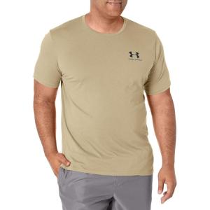 imageUnder Armour Mens Sportstyle Left Chest Short Sleeve TShirtCity Khaki