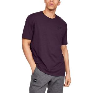 imageUnder Armour Mens Sportstyle Left Chest Short Sleeve TShirtKinetic Purple