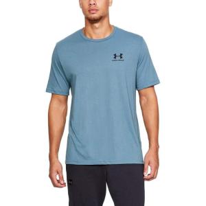 imageUnder Armour Mens Sportstyle Left Chest Short Sleeve TShirtThunder