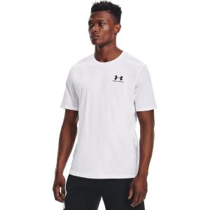 imageUnder Armour Mens Sportstyle Left Chest Short Sleeve TShirtWhite