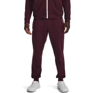 imageUnder Armour Mens Sportstyle Tricot Joggers601 Dark Maroon   White