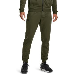 imageUnder Armour Mens Sportstyle Tricot JoggersMarine Od Green 390Black