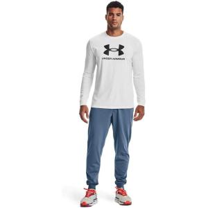 imageUnder Armour Mens Sportstyle Tricot JoggersMineral Blue 470Black