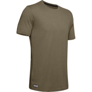 imageUnder Armour Mens Tac Cotton TShirtFederal Tan 499Federal Tan