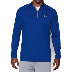 imageUnder Armour Mens Tech 14 Zip TopRoyal Steel Steel