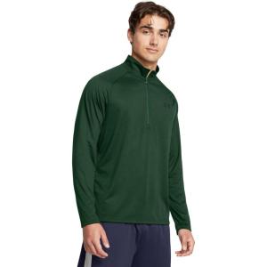 imageUnder Armour Mens Tech 20  Zip301 Forest Green   Black