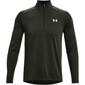 imageUnder Armour Mens Tech 20  Zip312 Baroque Green   White