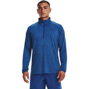 imageUnder Armour Mens Tech 20  Zip471 Blue Mirage  Cyber Blue  Black