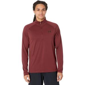 imageUnder Armour Mens Tech 20  Zip690 Chestnut Red   Black