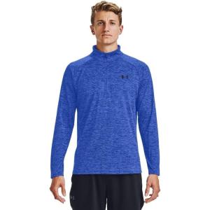imageUnder Armour Mens Tech 20  ZipEmotion Blue 403Black