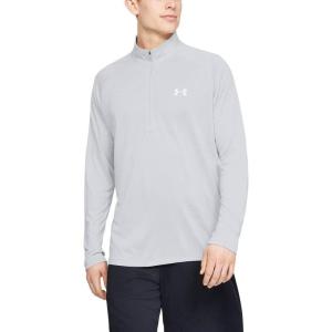 imageUnder Armour Mens Tech 20  ZipHalo Gray 014White