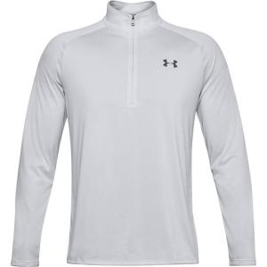 imageUnder Armour Mens Tech 20  ZipHalo Gray 015Pitch Gray