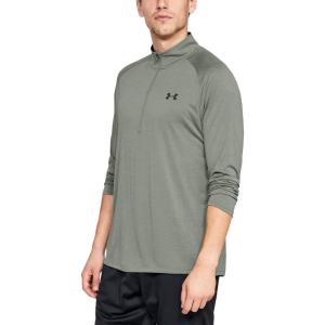 imageUnder Armour Mens Tech 20  ZipMoss Green