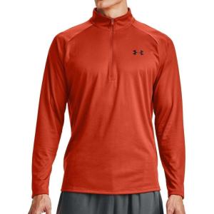 imageUnder Armour Mens Tech 20  ZipRich Orange 830Black