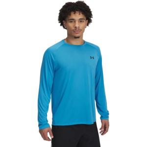 imageUnder Armour Mens Tech 20 LongSleeve TShirt454 Ether Blue   Black
