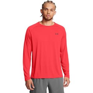 imageUnder Armour Mens Tech 20 LongSleeve TShirt713 Racer Red   Black