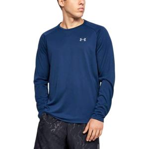 imageUnder Armour Mens Tech 20 LongSleeve TShirtAmerican Blue 449Mod Gray