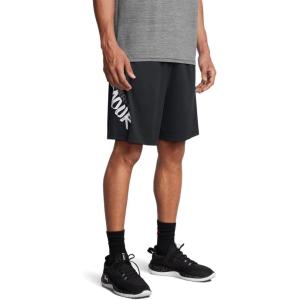 imageUnder Armour Mens Tech Wordmark Shorts002 Black  Castlerock  White