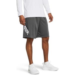 imageUnder Armour Mens Tech Wordmark Shorts025 Castlerock   Black