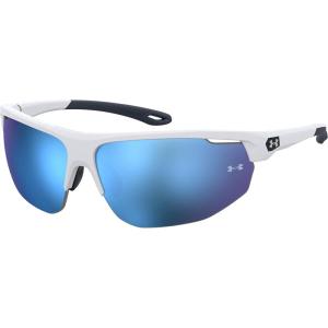 imageUnder Armour Mens UA 0002GS Special Shape Sunglasses Grey BlueBlue Multi 71mm 9mm