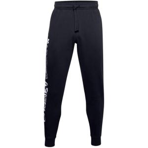 imageUnder Armour Mens UA Rival Fleece Jogger PantsBlack 001White
