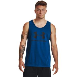 imageUnder Armour Mens UA Sportstyle Logo Tank426 Varsity Blue   Black