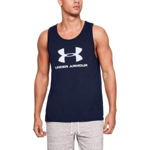imageUnder Armour Mens UA Sportstyle Logo TankAcademy Academy