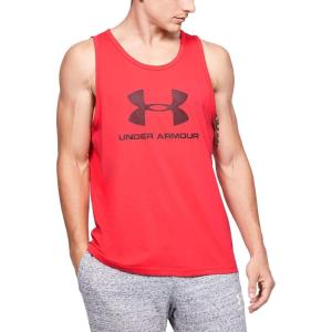 imageUnder Armour Mens UA Sportstyle Logo TankBeta 628Cordova