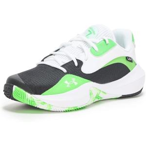imageUnder Armour UnisexAdult Lockdown 7 Low Sneaker002 BlackGreen ShockWhite