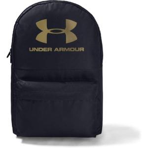 imageUnder Armour UnisexAdult Loudon Backpack 002 BlackBlackReflective One Size Fits MostBlack 004Metallic Gold Luster