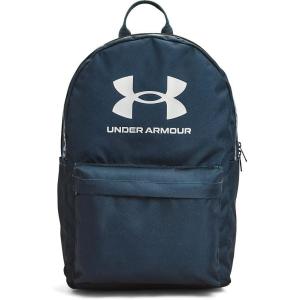 imageUnder Armour UnisexAdult Loudon Backpack 002 BlackBlackReflective One Size Fits MostMechanic Blue 467Metallic Silver