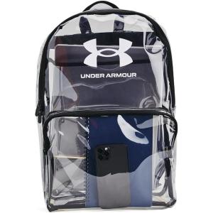 imageUnder Armour UnisexAdult Loudon Clear Backpack 960 ClearBlackWhite One Size Fits Most