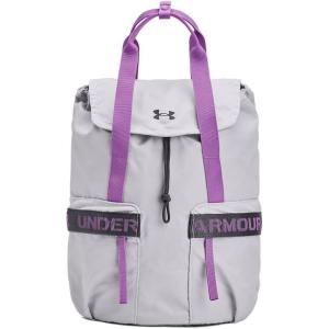 imageUnder Armour Womens Favorite Backpack 014 Halo GrayCastlerockProvence Purple One Size Fits Most014 Halo Gray  Castlerock  Provence Purple