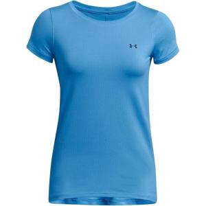 imageUnder Armour Womens HeatGear Armour ShortSleeve TShirt686 Astro Pink   Black