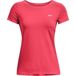 imageUnder Armour Womens HeatGear Armour ShortSleeve TShirtBrilliance 819Metallic Silver