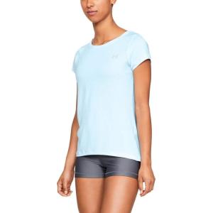 imageUnder Armour Womens HeatGear Armour ShortSleeve TShirtCoded Blue