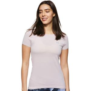 imageUnder Armour Womens HeatGear Armour ShortSleeve TShirtDash Pink
