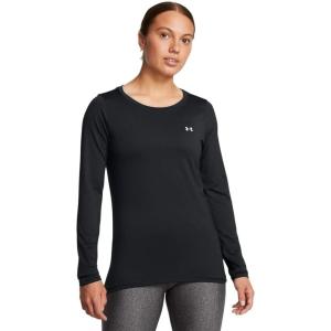 imageUnder Armour Womens Heatgear Longsleeve TShirt002 Black   White