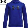 imageUnder Armour Boys Armour Fleece Big Logo Hoodie400 Royal   Black