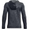 imageUnder Armour Boys Armourfleece Full Zip Hoodie012 Pitch Gray   Black