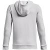 imageUnder Armour Boys Armourfleece Full Zip Hoodie014 Halo Gray   Black
