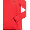imageUnder Armour Boys ColdGear Long Sleeve TShirtRed 600Black
