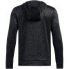 imageUnder Armour Boys Fleece Printed Hoodie001 Black  Anthracite  Black