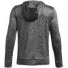 imageUnder Armour Boys Fleece Printed Hoodie025 Castlerock  Titan Gray  Black
