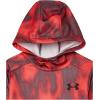 imageUnder Armour Boys Fleece Printed Hoodie600 Dark Maroon   Black