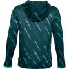 imageUnder Armour Boys Fleece Printed HoodieBlackout Teal 462Absinthe Green