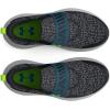 imageUnder Armour Boys Pre School Surge 3 SlipOn Running Shoe002 BlackStatic BlueLime Surge