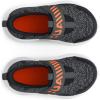 imageUnder Armour Boys Pre School Surge 3 SlipOn Running Shoe003 BlackPitch GrayOrange Blast